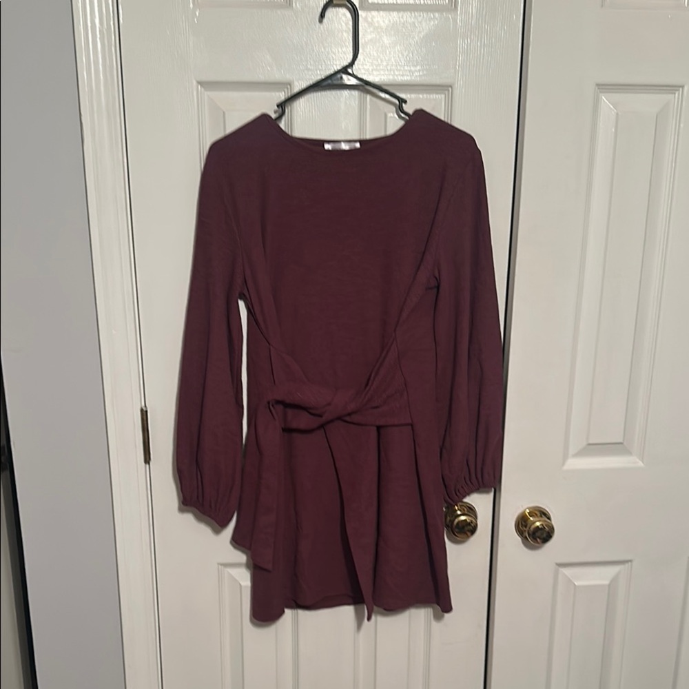 Elegant Plum Women's Top